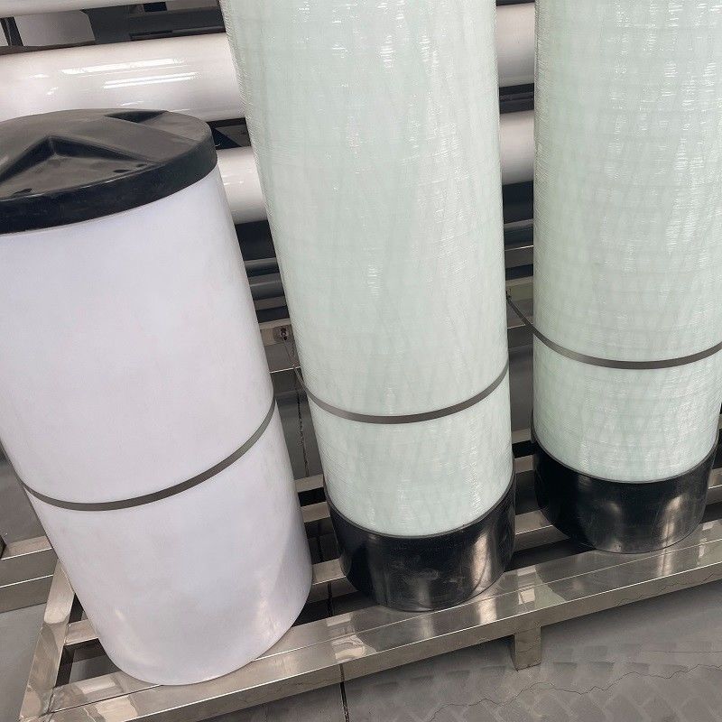 Μηχανή διήθησης νερού 1000 L / H για πηγάδι νερού Άμμος Φίλτρο άνθρακα Βιομηχανικό καθαριστικό