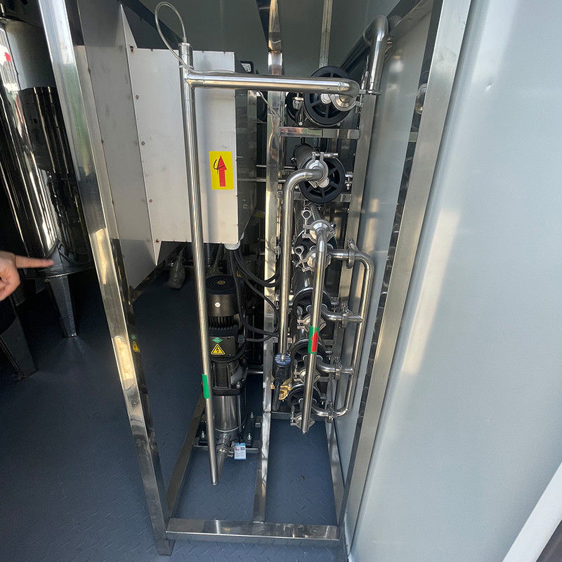 Κουτί ξύλινο 0.5T RO φίλτρο αντίστροφη όσμωση μονάδα επεξεργασίας νερού πυρήνα εξαρτήματα αντλία