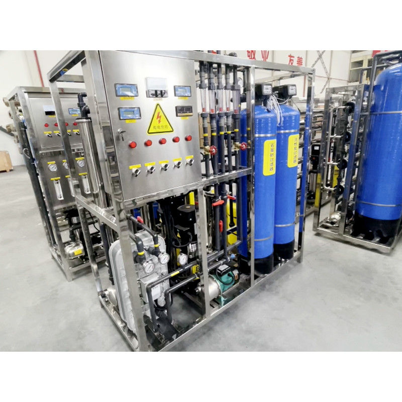 Εξοπλισμός υδάτινης καθαρότητας 500L διπλού σταδίου EDI για βιομηχανική και ιατρική καθαριότητα