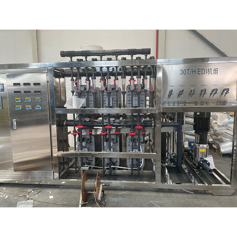 30T EDI 30000LH Ultrafiltration Membrane Filter Μηχανή καθαρισμού νερού για βιομηχανικά