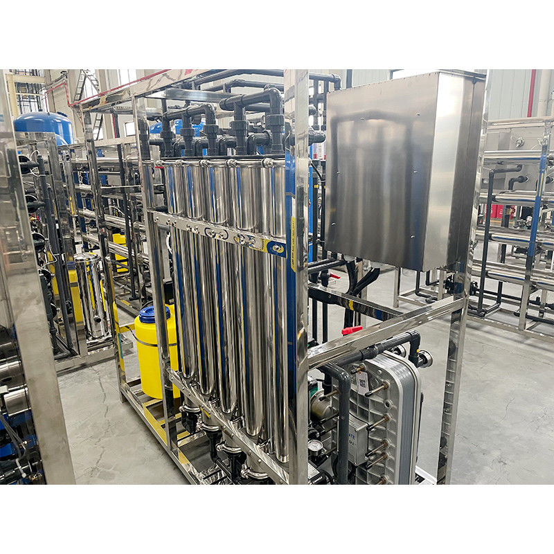 Εξοπλισμός υδάτινης καθαρότητας 500L διπλού σταδίου EDI για βιομηχανική και ιατρική καθαριότητα