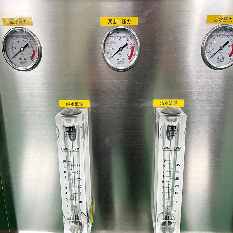 1000L / H πλήρως αυτόματο εργοστάσιο RO για εξοπλισμό καθαρισμού πόσιμου νερού ξενοδοχείων