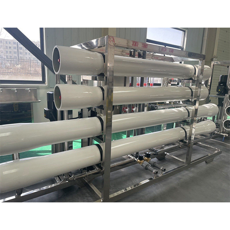380V/1.5Kw Διπλή επεξεργασία Αντίστροφη Όσμωση Συστήματα καθαρισμού νερού για 10 τόνους νερού