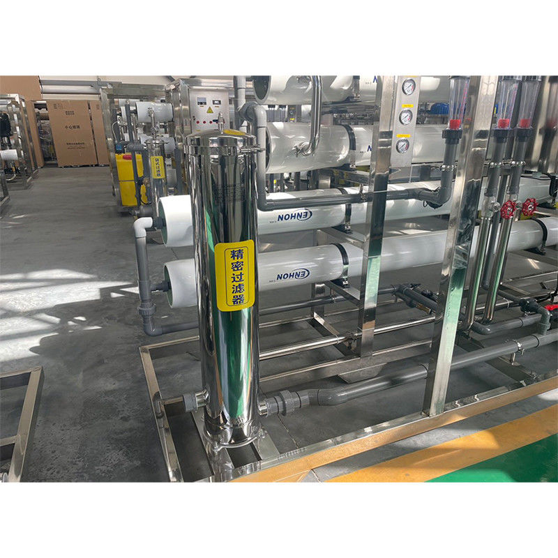 380V/1.5Kw Διπλή επεξεργασία Αντίστροφη Όσμωση Συστήματα καθαρισμού νερού για 10 τόνους νερού
