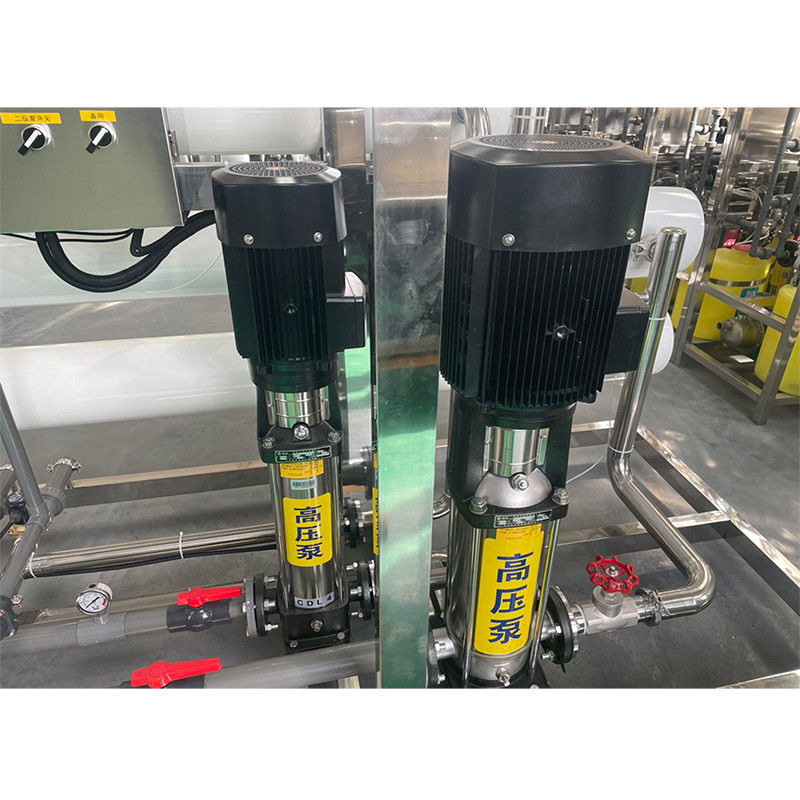 380V/1.5Kw Διπλή επεξεργασία Αντίστροφη Όσμωση Συστήματα καθαρισμού νερού για 10 τόνους νερού
