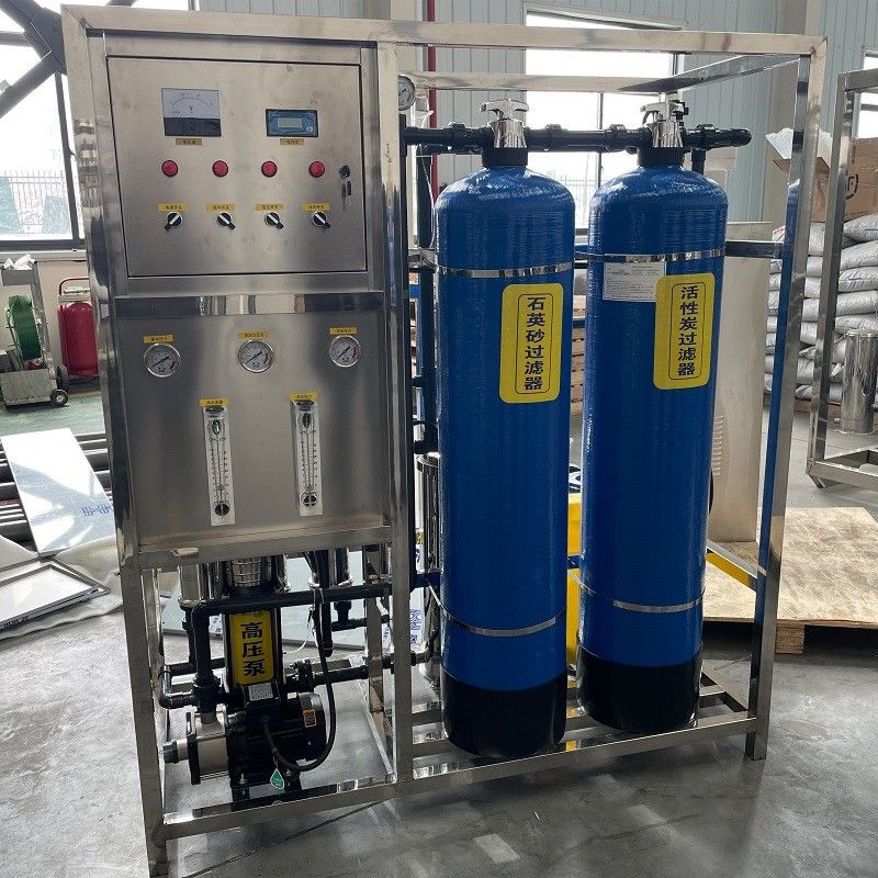 Πιστοποιημένο CE 380V/1.5Kw 260 kg Βάρος RO καθαριστικό νερού για σύστημα φίλτρωσης νερού