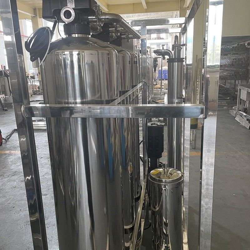 Πιστοποιημένο CE 380V/1.5Kw 260 kg Βάρος RO καθαριστικό νερού για σύστημα φίλτρωσης νερού