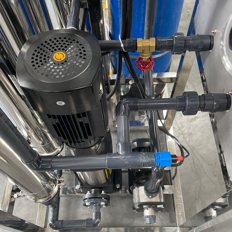 Πιστοποιημένο CE 380V/1.5Kw 260 kg Βάρος RO καθαριστικό νερού για σύστημα φίλτρωσης νερού