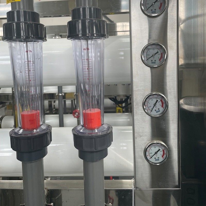 380V/1.5Kw Δύο σταδίων βιομηχανικός καθαριστής νερού με αντίστροφη όσμωση με καλή διαμόρφωση