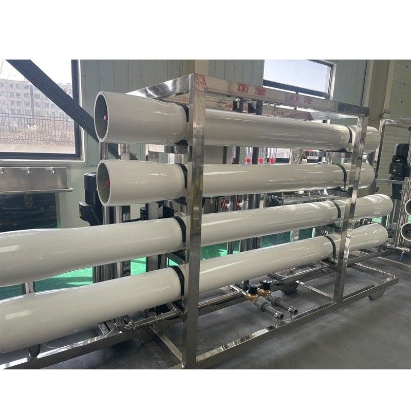 1500*600*1500mm Εγκατάσταση επεξεργασίας νερού RO για μεταλλικό νερό από αφαλάτωση θαλασσινού νερού