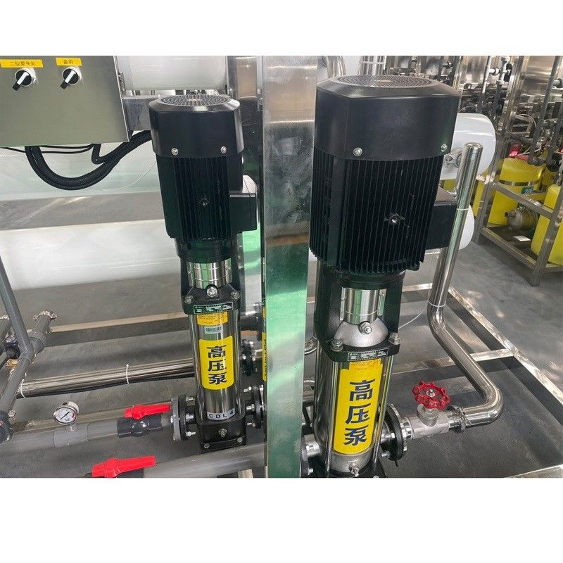 1500*600*1500mm Εγκατάσταση επεξεργασίας νερού RO για μεταλλικό νερό από αφαλάτωση θαλασσινού νερού