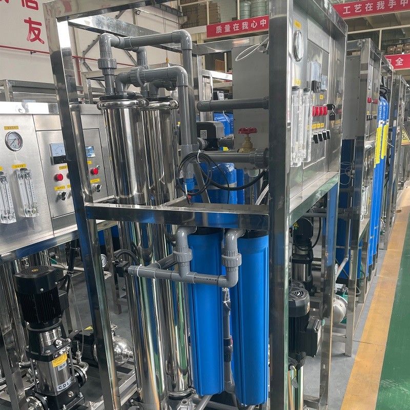 Πάρτε καθαρό και ασφαλές πόσιμο νερό με 500GPD Ro Purifier Machine Water Making System