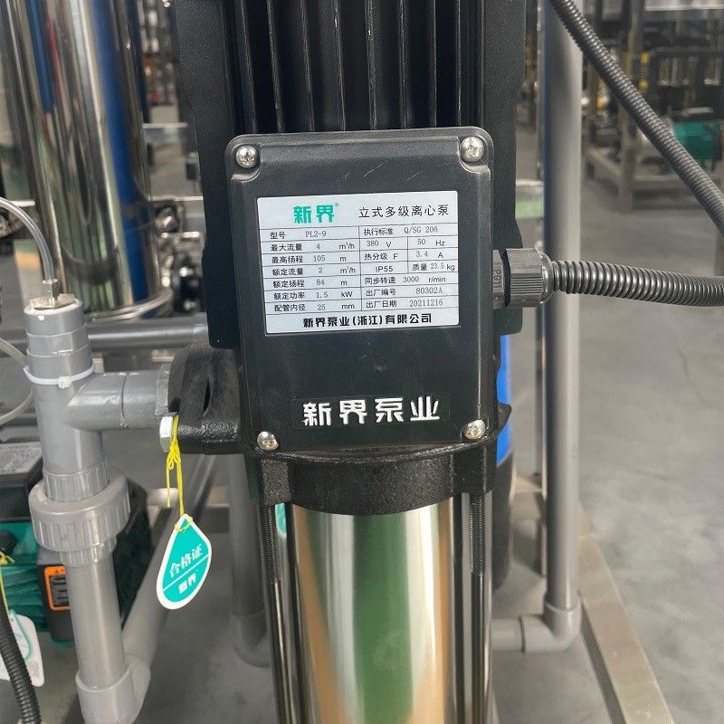 Πάρτε καθαρό και ασφαλές πόσιμο νερό με 500GPD Ro Purifier Machine Water Making System
