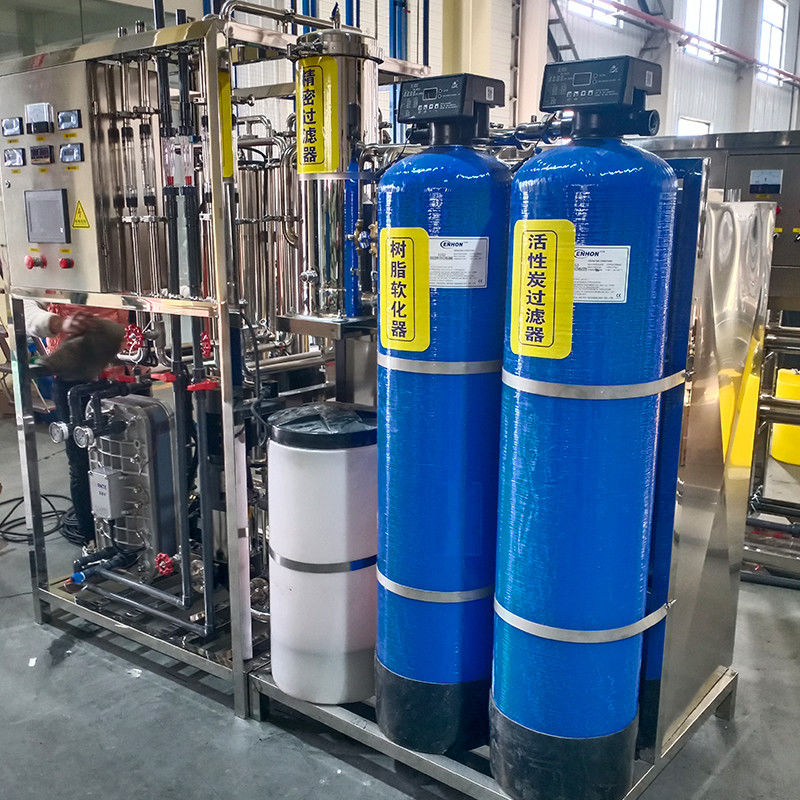 380V/1.5Kw RO Σύστημα φίλτρου νερού 1000L Φιλτρικό εργοστάσιο Καθαρισμός Αντίστροφη όσμωση