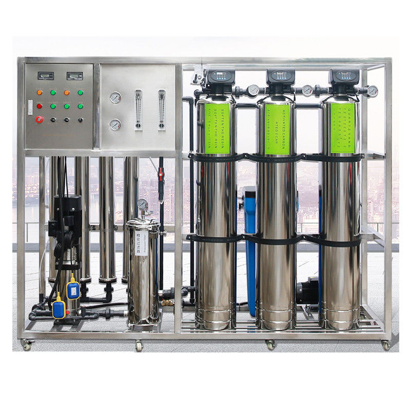 380V/1.5Kw RO Σύστημα φίλτρου νερού 1000L Φιλτρικό εργοστάσιο Καθαρισμός Αντίστροφη όσμωση