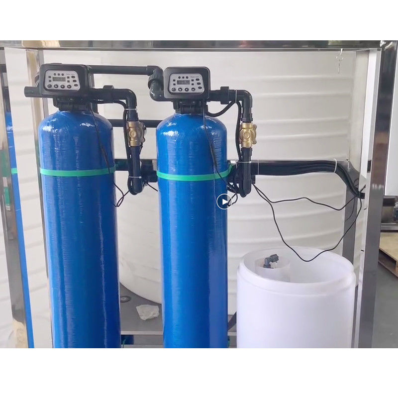 Υψηλή παραγωγικότητα 300L/ώρα RO μηχανή αντίστροφης όσμωσης καθαρού νερού για επεξεργασία νερού