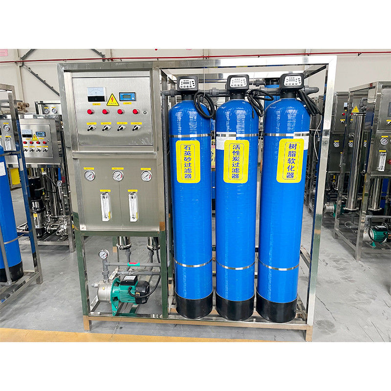 Συστατικά του πυρήνα της αντλίας 500L 1000L Σύστημα καθαρισμού νερού με αντίστροφη όσμωση